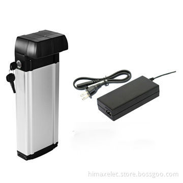 Electric Bike Battery 36V10Ah with charger Aluminum case for 36V 10Ah LiFePO4 Battery